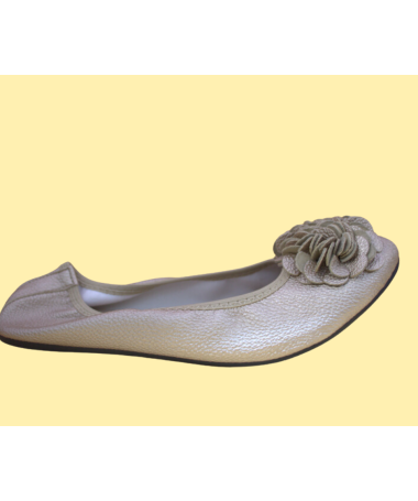 Ballerines Élégantes avec Fleur – Disponibles en Plusieurs Coloris