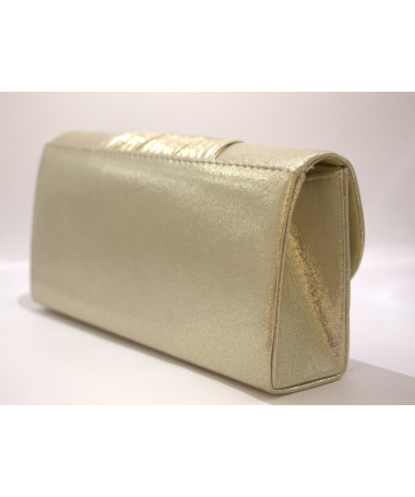 Pochette de Soirée "Éclat de Soirée" - Élégante et Disponible en Doré, Argenté et Rose