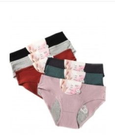 Culottes menstruelles couleurs taille 44, 46, 48