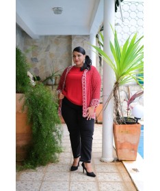 Tunique Kanaza - Rouge - Taille 50