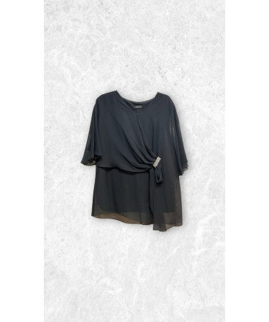 Tunique Sofia Noir Taille 48 / 50 / 52