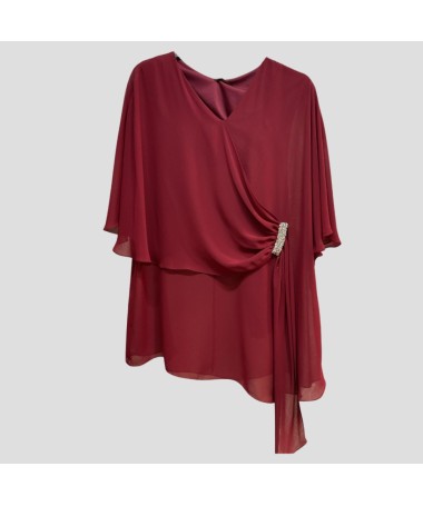 Tunique Sofia Bordeaux Taille 46 et 50