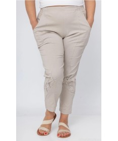 PANTACOURT MONS Beige Taille 46 à 60