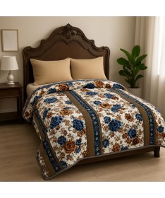 Couverture Premium Chic Brown en Velour