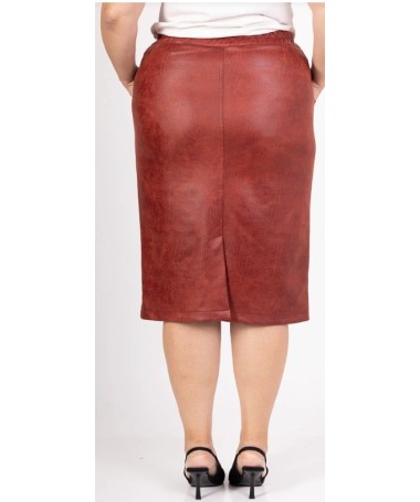 Jupe simili cuir KIEL du 46 au 56
