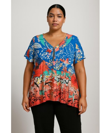 Top Newcastle Bleu et Orange