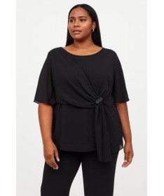 Tunique Sofia Noir Taille 48 / 50 / 52