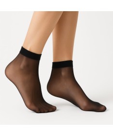 Soquettes extensibles noires 4 paires TU