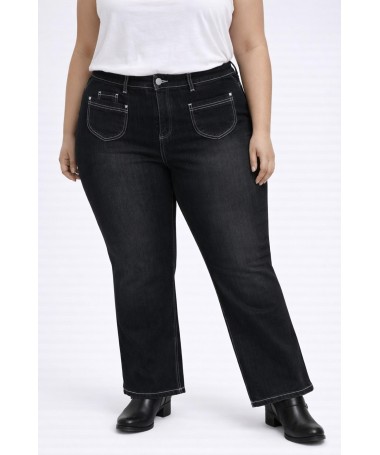 Jean Lara Noir Taille 48