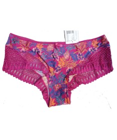 Culotte Fuchsia Motif Tropical Taille 50-52 