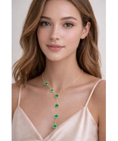 Collier SETTE vert