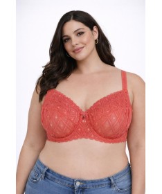 Soutien-gorge BESTFORM Rouge en Dentelle 105D