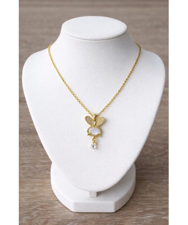 Collier Lapin Doré